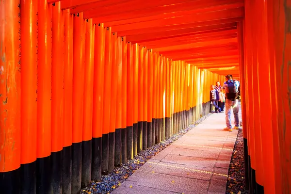 Fushimi Inari na temporada de outono — Fotografia de Stock