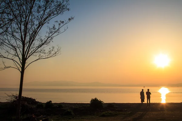 Sharing the sun — Stock Photo, Image