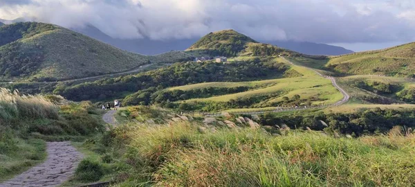 2021年10月15日台湾 高山草の天然資源は台湾 台北市の上山にあります — ストック写真