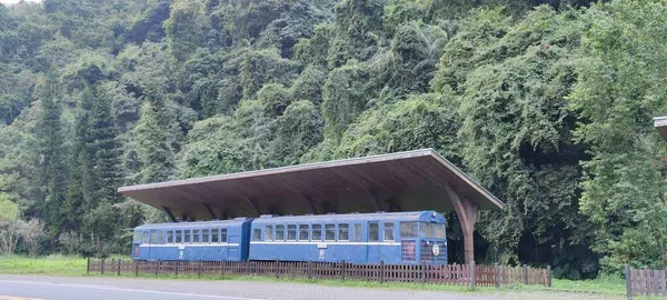 Bahnhof Tuchang Yilan Taiwan Nov 2021 Fassadenansicht Des Ehemaligen Bahnhofs — Stockfoto