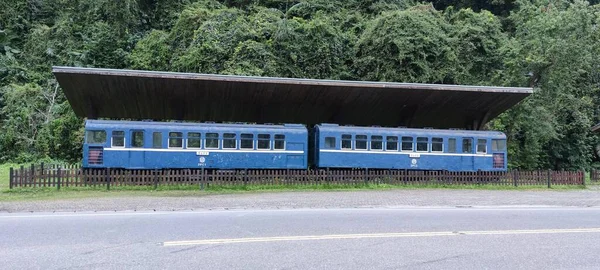 Bahnhof Tuchang Yilan Taiwan Nov 2021 Fassadenansicht Des Ehemaligen Bahnhofs — Stockfoto