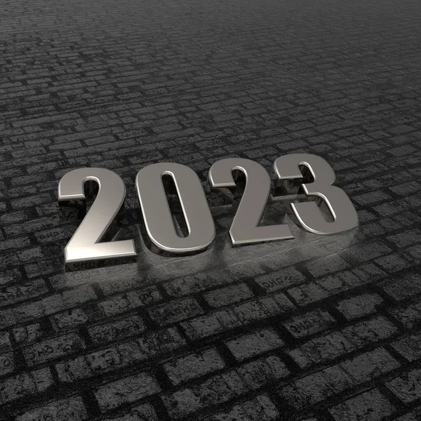 Dokončit 2021 Začátek Nového Roku 2023 Plány Cíle Cíle — Stock fotografie