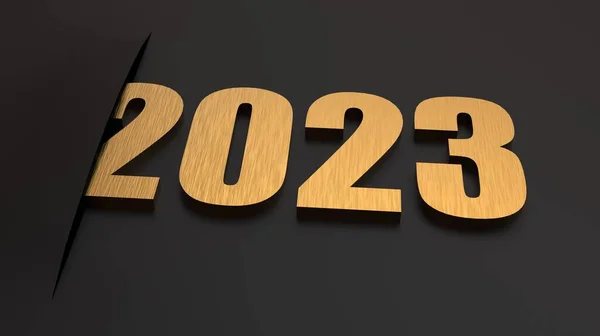 2021 Vége Kezdete 2023 Tervek Célok Célkitűzések — Stock Fotó