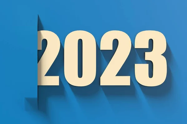 Återgivning Start Till Nytt 2023 Planer Mål Mål — Stockfoto