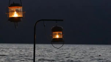 Towada Gölü 'nde güzel bir sonbahar mevsimi, Towada Hachimantai Ulusal Parkı, Aomori, Japonya