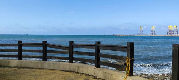 Nanwantou Coastal Trail New Taipei City Dec 2021 Nanwantou Coastal — Fotografia de Stock