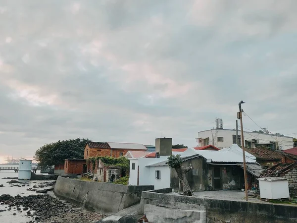 Tamsui New Taipei City Jan 2022 Snapshots Tamsui Street New — Stock Photo, Image