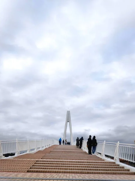 Tamsui New Taipei City Jan 2022 Snapshots Tamsui Street New — Fotografia de Stock