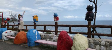 Refah Gökyüzü Yürüyüşü, Hualien Mart 2022 Hualien 'ın deniz manzarası süper güzel! Hualien, Tayvan