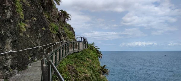 繁华的天空漫步 2022年3月 华莲的海景超美的 Hualien Taiwan — 图库照片