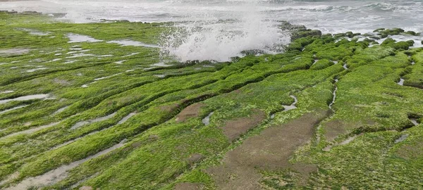 Laomei Green Stone Trough Encuentra Distrito Shimen Costa Norte Cada —  Fotos de Stock