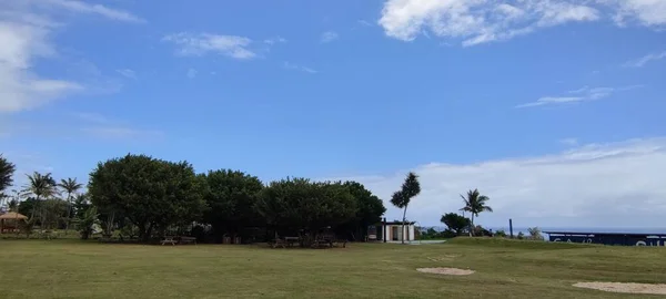 Café Del Cabo Taitung Con Vistas Hermosa Costa Taitung Taiwán —  Fotos de Stock