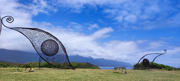 Jialulan Recreation Area Taitung Enjoys Beautiful Coastline Taitung — Stock Photo, Image