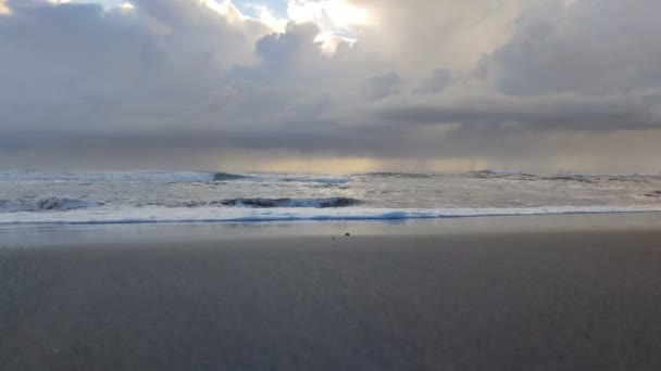 Duli Beach Ziemia Nieba Taitung Cieszy Się Piękną Linią Brzegową — Wideo stockowe
