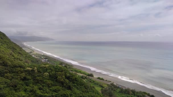 Nantian Observation Deck Taitung Užijte Krásné Pobřeží Taitung — Stock video