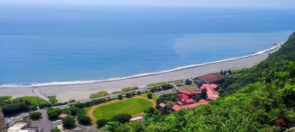 Vista Agradável Nanfangao Observation Deck Yilan Taiwan — Fotografia de Stock