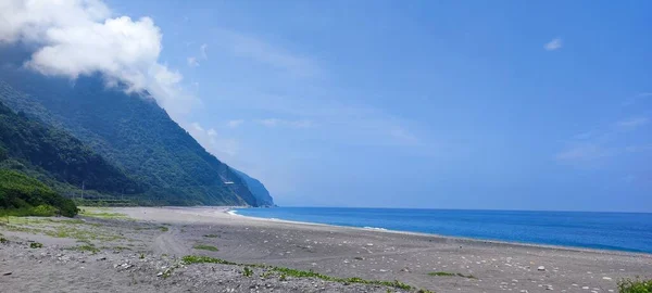 Pěkný Výhled Hualien Qixingtan Beach Hualien Tchaj Wan — Stock fotografie
