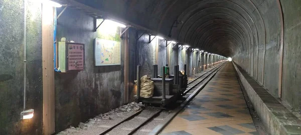 Baiji Tunnel Taoyuan Stadt Juli 2022 Ursprünglich Teil Des Nördlichen — Stockfoto