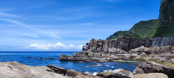 Nanya Strange Rocks New Taipeh City Jul 2022 Seltsame Felsen — Stockfoto