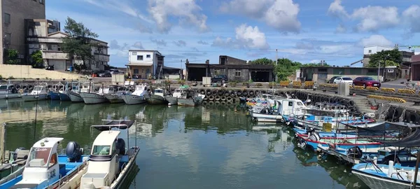 Porto Pesca Gongliao Nova Cidade Taipei Jul 2022 Localizado Distrito — Fotografia de Stock