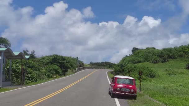 Peony Township Pingtung County Jul 2022 Kenting Xuhai Beautiful Scenery — Stockvideo