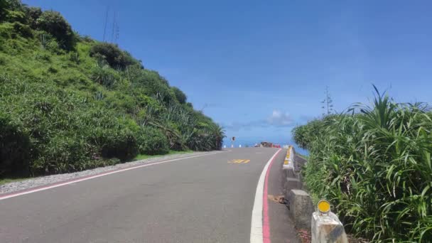 Peony Township Pingtung County Jul 2022 Kenting Xuhai Beautiful Scenery — Stockvideo