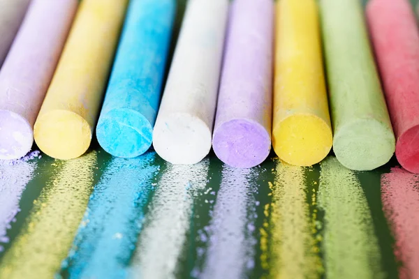 Färg chalks — Stockfoto