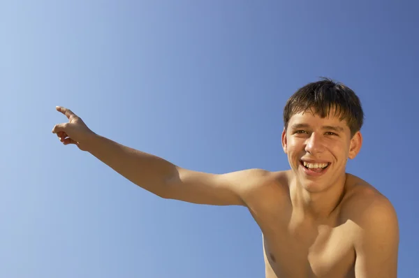 Gelukkige jongen — Stockfoto