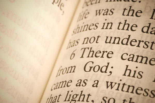 Bible text — Stock Photo, Image