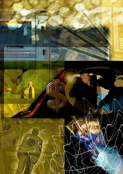 Abstrakt pengar bakgrund — Stockfoto
