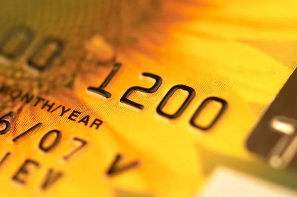 Kreditkartenhintergrund — Stockfoto