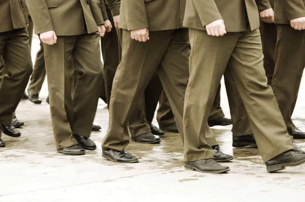 Oficiais militares — Fotografia de Stock