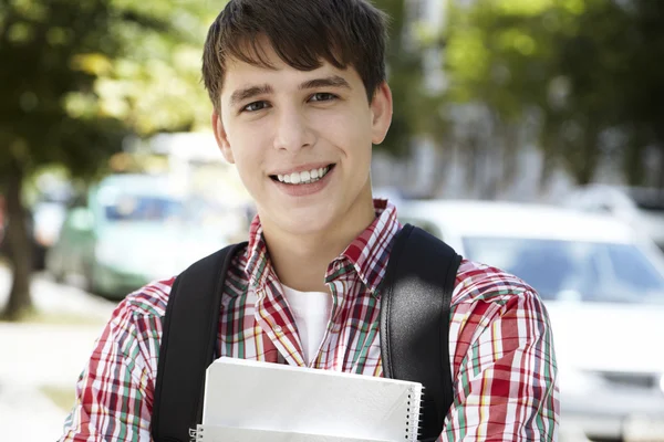 Gelukkige student — Stockfoto