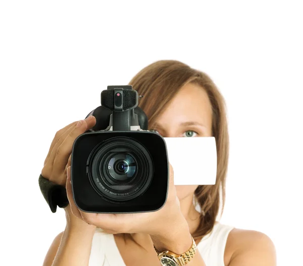 Videographer — Stock Photo, Image