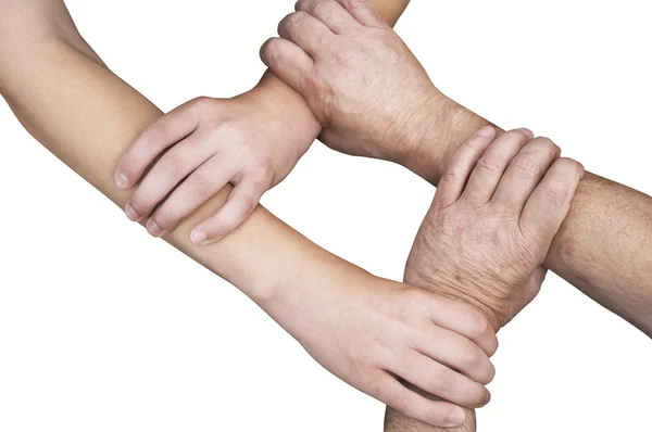 United hands — Stock Photo, Image