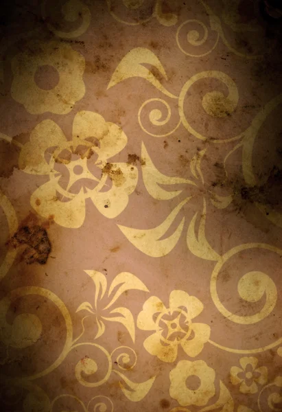 Old vintage background(special warm fx and dark vignetting) — Stock Photo, Image