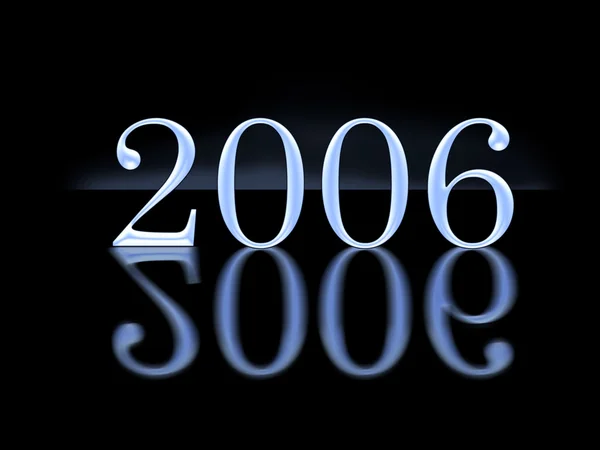 反射とのブランドの新しい 2006 年 — ストック写真