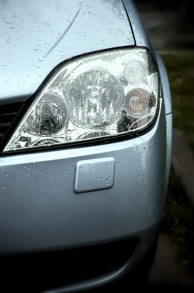 Vlhké auto (speciální měkké Foto fx) — Stock fotografie