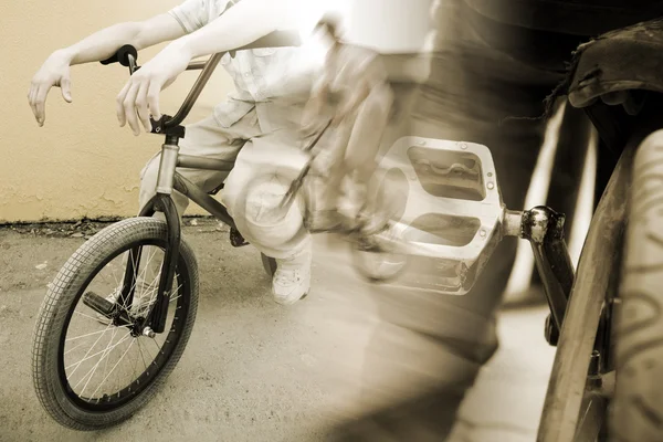 Urban rider — Stock Photo, Image