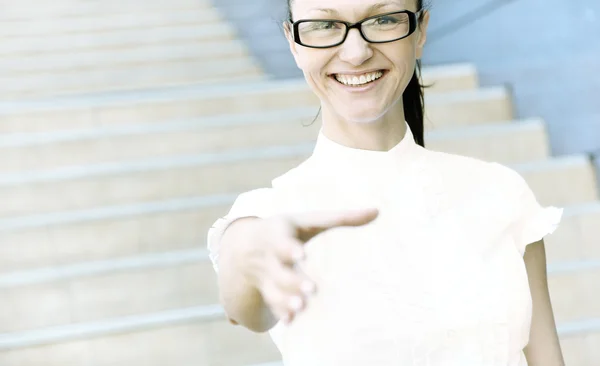 Stretta di mano — Foto Stock