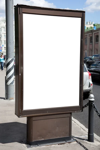 Tabellone per affissioni vuoto — Foto Stock