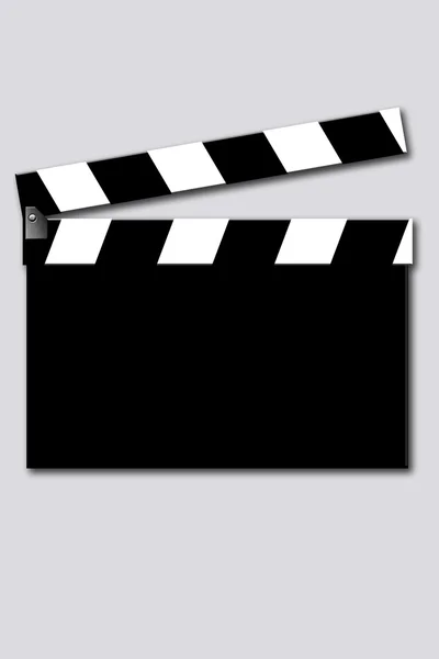 Empty movie clapper — Stock Photo, Image