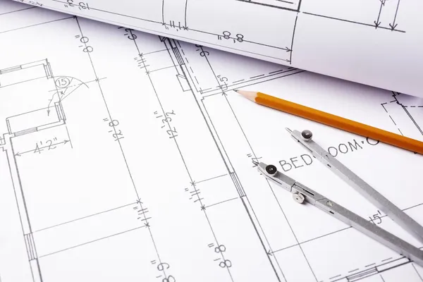 Blueprints — Stock Photo, Image