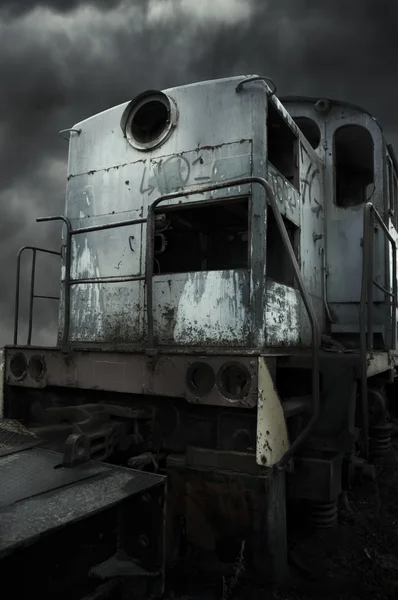 Locomotive grunge — Photo