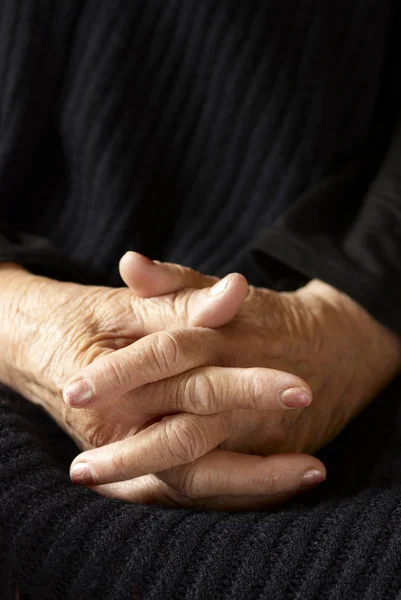 Elder hands — Stock Photo, Image