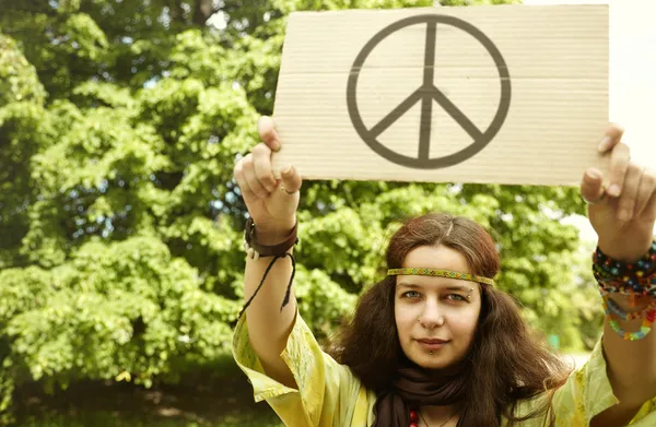 Hippie — Foto Stock