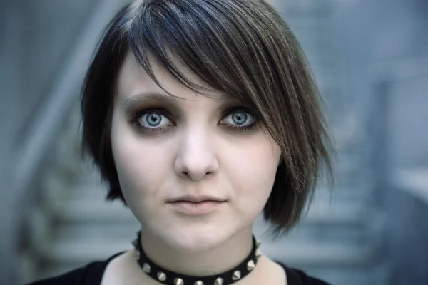 Gothic girl — Stock Photo, Image