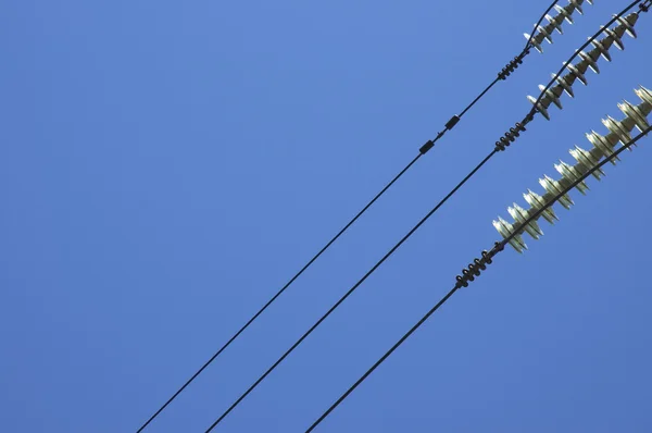 Hoogspannings lijn — Stockfoto