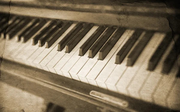 Piano vintage — Fotografia de Stock