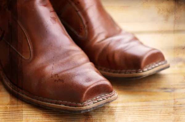 Botas de cowboy — Fotografia de Stock